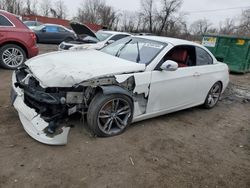 BMW 3 Series salvage cars for sale: 2013 BMW 328 I Sulev