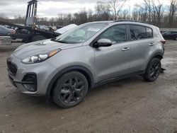 Salvage cars for sale at Ellwood City, PA auction: 2021 KIA Sportage S