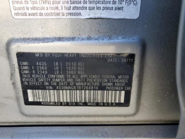 2011 Subaru Legacy 2.5I Premium