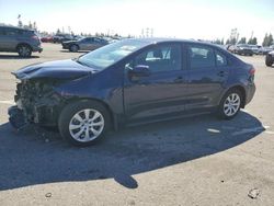 Salvage cars for sale from Copart Rancho Cucamonga, CA: 2023 Toyota Corolla LE