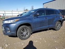 Clean Title Cars for sale at auction: 2017 Toyota Highlander SE