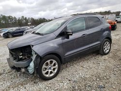 Salvage cars for sale from Copart Ellenwood, GA: 2018 Ford Ecosport SE