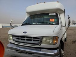 Ford salvage cars for sale: 2002 Ford Econoline E350 Super Duty Cutaway Van