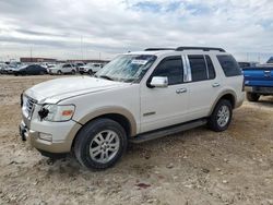 Salvage cars for sale from Copart Haslet, TX: 2008 Ford Explorer Eddie Bauer