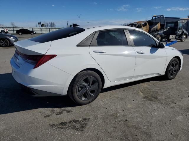 2023 Hyundai Elantra Blue