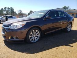 Vehiculos salvage en venta de Copart Longview, TX: 2015 Chevrolet Malibu 2LT