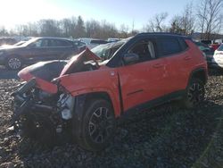 Jeep salvage cars for sale: 2019 Jeep Compass Trailhawk