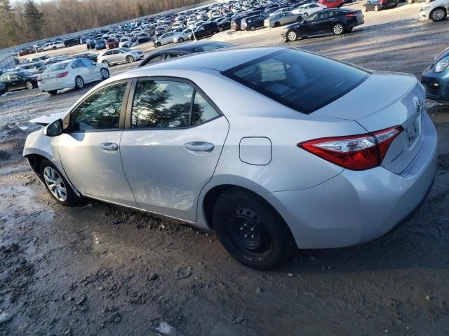 2016 Toyota Corolla L