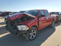 Salvage cars for sale from Copart Wilmer, TX: 2017 Dodge RAM 1500 ST