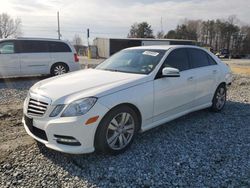 Salvage cars for sale at Mebane, NC auction: 2013 Mercedes-Benz E 350 4matic