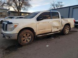 Salvage cars for sale at Albuquerque, NM auction: 2018 Nissan Titan SV