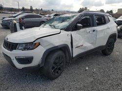 Salvage cars for sale at Mentone, CA auction: 2020 Jeep Compass Trailhawk