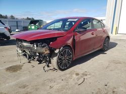 Salvage cars for sale from Copart Windham, ME: 2021 KIA Forte GT