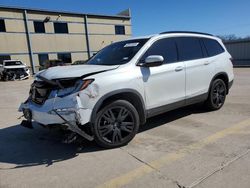 Honda salvage cars for sale: 2021 Honda Pilot Black