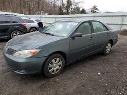 Toyota Camry LE salvage cars for sale: 2003 Toyota Camry LE