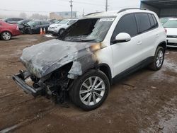 Salvage cars for sale at Colorado Springs, CO auction: 2017 Volkswagen Tiguan S