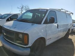 Salvage trucks for sale at San Martin, CA auction: 2002 Chevrolet Express G2500