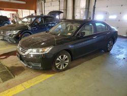 Salvage cars for sale at Marlboro, NY auction: 2015 Honda Accord LX