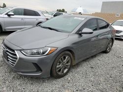 Salvage cars for sale at Mentone, CA auction: 2018 Hyundai Elantra SEL