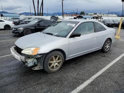 Salvage cars for sale from Copart Van Nuys, CA: 2002 Honda Civic LX