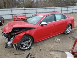 Salvage cars for sale at Hampton, VA auction: 2018 Audi S4 Prestige