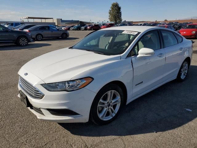 2018 Ford Fusion SE Hybrid