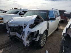 Salvage cars for sale from Copart Amarillo, TX: 2015 Ford Flex SEL