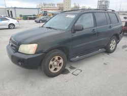 Salvage cars for sale from Copart New Orleans, LA: 2003 Toyota Highlander Limited