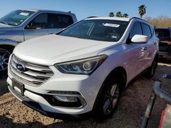 Salvage cars for sale from Copart Mercedes, TX: 2017 Hyundai Santa FE Sport