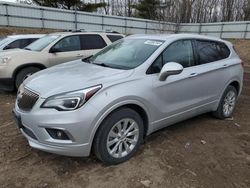 Salvage cars for sale from Copart Davison, MI: 2017 Buick Envision Essence