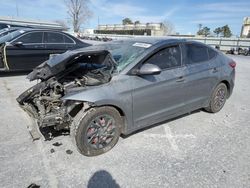 Salvage cars for sale at Tulsa, OK auction: 2018 Hyundai Elantra SE