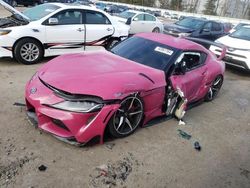 Salvage cars for sale at North Billerica, MA auction: 2020 Toyota Supra Base