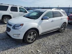Salvage cars for sale at Cahokia Heights, IL auction: 2016 Chevrolet Equinox LTZ