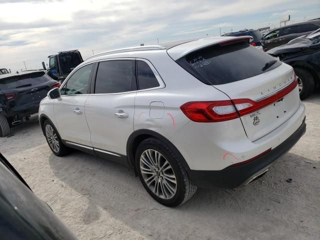 2018 Lincoln MKX Reserve