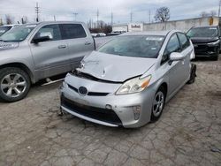 Toyota Prius salvage cars for sale: 2012 Toyota Prius