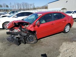 Toyota Corolla L salvage cars for sale: 2016 Toyota Corolla L