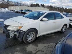 Salvage cars for sale from Copart Exeter, RI: 2013 Toyota Camry L