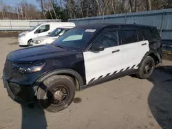 Salvage cars for sale from Copart North Billerica, MA: 2020 Ford Explorer Police Interceptor