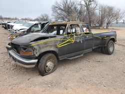 Salvage trucks for sale at Oklahoma City, OK auction: 1996 Ford F350