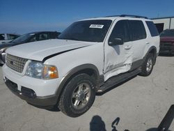 Salvage cars for sale from Copart Kansas City, KS: 2002 Ford Explorer Eddie Bauer