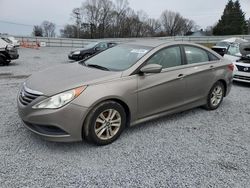 Vehiculos salvage en venta de Copart Gastonia, NC: 2014 Hyundai Sonata GLS