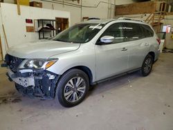 Salvage cars for sale at Ham Lake, MN auction: 2017 Nissan Pathfinder S