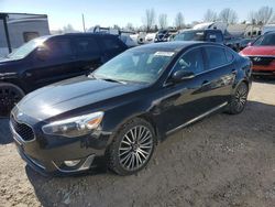 Salvage cars for sale at Lawrenceburg, KY auction: 2015 KIA Cadenza Premium