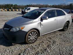 Salvage cars for sale from Copart Ellenwood, GA: 2012 Toyota Corolla Base