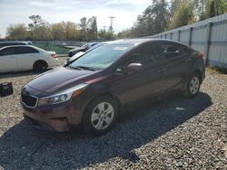 Salvage cars for sale from Copart Riverview, FL: 2017 KIA Forte LX