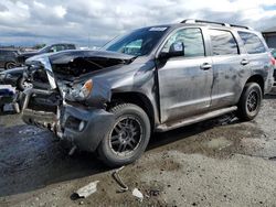 Salvage cars for sale from Copart Eugene, OR: 2016 Toyota Sequoia Platinum