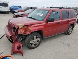 Salvage cars for sale from Copart Indianapolis, IN: 2008 Jeep Patriot Sport