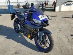 Salvage cars for sale from Copart Dunn, NC: 2023 Yamaha YZFR3 A