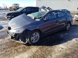 Salvage cars for sale at Rocky View County, AB auction: 2020 Hyundai Elantra SEL