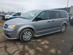 Salvage cars for sale from Copart Woodhaven, MI: 2014 Dodge Grand Caravan SE